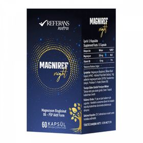 Referans Nutra Magniref Night 60 Kapsül