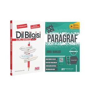 Referans TYT AYT Paragraf Soru ve AKM Dil Bilgisi Soru Bankası Seti 2 Kitap