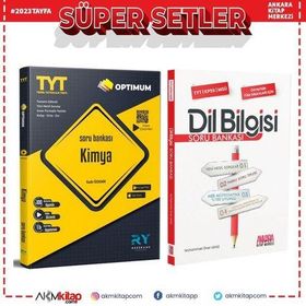 Referans Tyt Kimya ve Akm Dil Bilgisi Soru Bankası Seti 2 Kitap