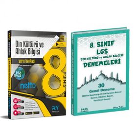 Referans Yayınları - 8. Sınıf Din Kültürü Soru Bankası ve DKAB Akademi Deneme Seti 2 Kitap