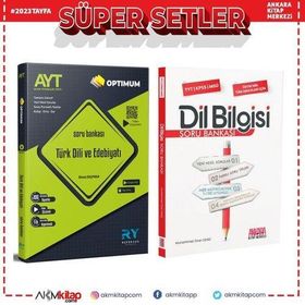Referans Yayınları - AYT Türk Dili ve Edebiyatı ile AKM Dil Bilgisi Soru Bankası Seti 2 Kitap