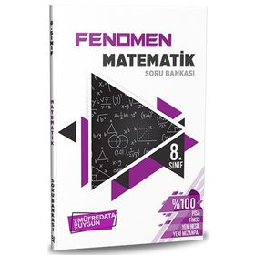 Referans Yayınları Fenomen 8. Sınıf Matematik Soru Bankası