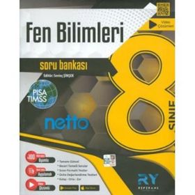Referans Yayınları Netto 8. Sınıf Fen Bilimleri Soru Bankası