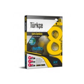 Referans Yayınları Netto 8. Sınıf Türkçe Soru Bankası