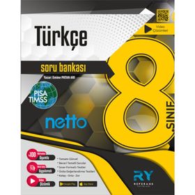 Referans Yayınları Netto 8. Sınıf Türkçe Soru Bankası