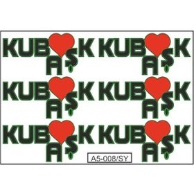 Refleks Motor 017 A5 Tek Paket Çoklu Sticker