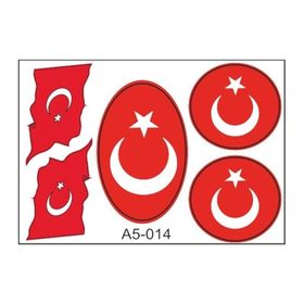 Refleks Motor 023 A5 Tek Paket Çoklu Sticker