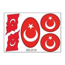 Refleks Motor 023 A5 Tek Paket Çoklu Sticker