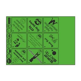 Refleks Motor 040 A5 Tek Paket Çoklu Sticker