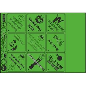 Refleks Motor 040 A5 Tek Paket Çoklu Sticker