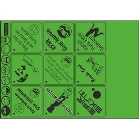 Refleks Motor 040 A5 Tek Paket Çoklu Sticker
