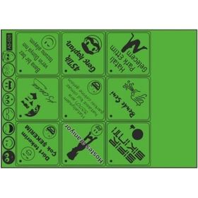 Refleks Motor 040 A5 Tek Paket Çoklu Sticker