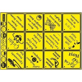 Refleks Motor 043 A5 Tek Paket Çoklu Sticker
