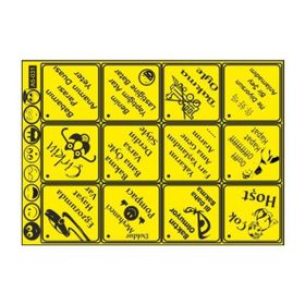 Refleks Motor 043 A5 Tek Paket Çoklu Sticker
