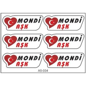 Refleks Motor 046 A5 Tek Paket Çoklu Sticker