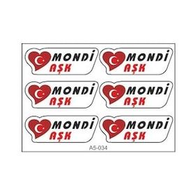 Refleks Motor 046 A5 Tek Paket Çoklu Sticker