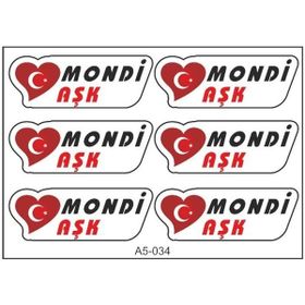 Refleks Motor 046 A5 Tek Paket Çoklu Sticker