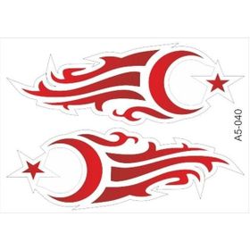 Refleks Motor 052 A5 Tek Paket Çoklu Sticker