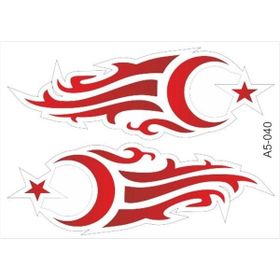 Refleks Motor 052 A5 Tek Paket Çoklu Sticker