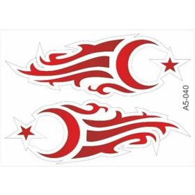 Refleks Motor 052 A5 Tek Paket Çoklu Sticker