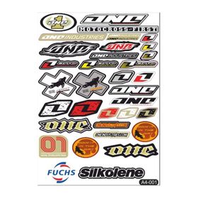 Refleks Motor A4 001 Tek Paket Çoklu Sticker