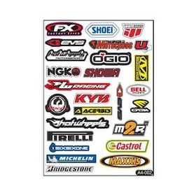 Refleks Motor A4 002 Tek Paket Çoklu Sticker