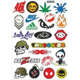 Refleks Motor A4 004 Tek Paket Çoklu Sticker