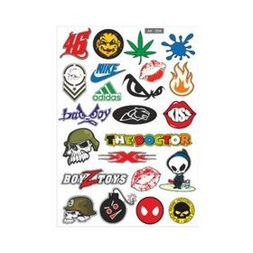 Refleks Motor A4 004 Tek Paket Çoklu Sticker