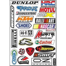 Refleks Motor A4 006 Tek Paket Çoklu Sticker
