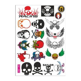 Refleks Motor A4 007 Tek Paket Çoklu Sticker