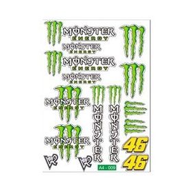 Refleks Motor A4 009 Tek Paket Çoklu Sticker