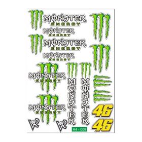 Refleks Motor A4 009 Tek Paket Çoklu Sticker