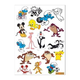 Refleks Motor A4 010 Tek Paket Çoklu Sticker