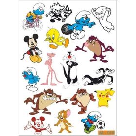 Refleks Motor A4 010 Tek Paket Çoklu Sticker