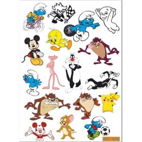 Refleks Motor A4 010 Tek Paket Çoklu Sticker