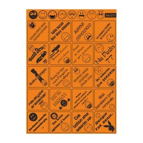 Refleks Motor A4 011 Tek Paket Çoklu Sticker