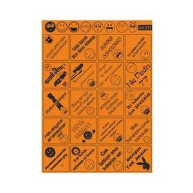 Refleks Motor A4 011 Tek Paket Çoklu Sticker