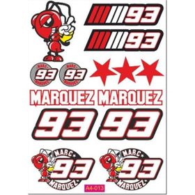 Refleks Motor A4 013 Tek Paket Çoklu Sticker