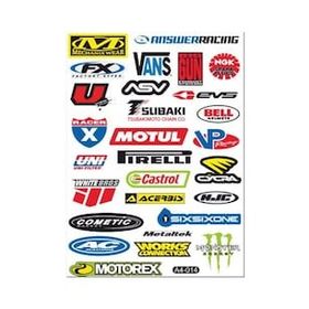 Refleks Motor A4 014 Tek Paket Çoklu Sticker