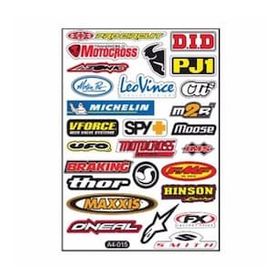 Refleks Motor A4 015 Tek Paket Çoklu Sticker