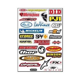 Refleks Motor A4 015 Tek Paket Çoklu Sticker