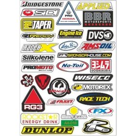 Refleks Motor A4 016 Tek Paket Çoklu Sticker