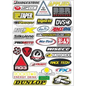 Refleks Motor A4 016 Tek Paket Çoklu Sticker
