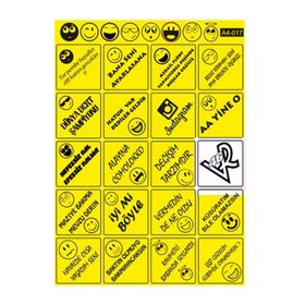 Refleks Motor A4 017 Tek Paket Çoklu Sticker
