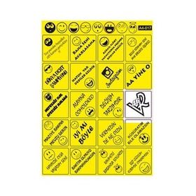 Refleks Motor A4 017 Tek Paket Çoklu Sticker