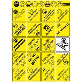 Refleks Motor A4 017 Tek Paket Çoklu Sticker