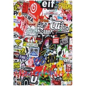 Refleks Motor A4 023 Tek Paket Çoklu Sticker