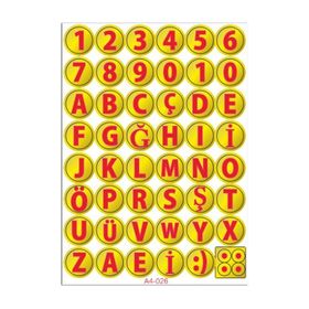 Refleks Motor A4 026 Tek Paket Çoklu Sticker