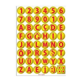 Refleks Motor A4 026 Tek Paket Çoklu Sticker