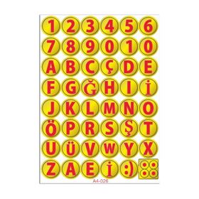 Refleks Motor A4 026 Tek Paket Çoklu Sticker